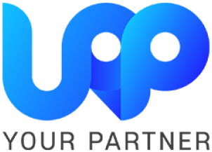 URP 심볼과 워드마크를 세로로 배치한 시그니처